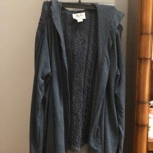 Lucky Lotus Lucky Brand Blue Sweater